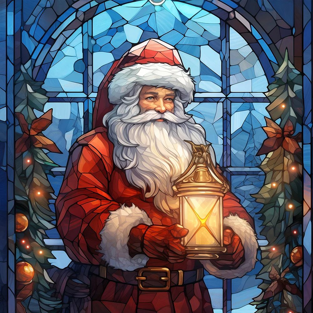 5D Santa Claus Diamond Painting, Full Drill Christmas Diamond Painting for  Adults and Kids,Round Gem Art Perfect for Relaxation and Home Wall Decor