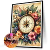Diamond Painting-DIY Full Round Drill Compass(40*50CM)