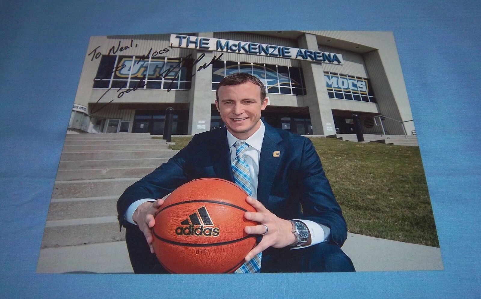 Tennessee At Chattanooga Matt McCall Signed Autographed 8x10 Photo Poster painting Coach