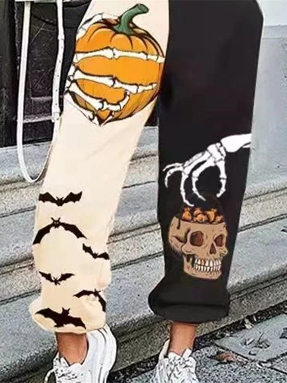 Women's Graphic Printed Casual Pants