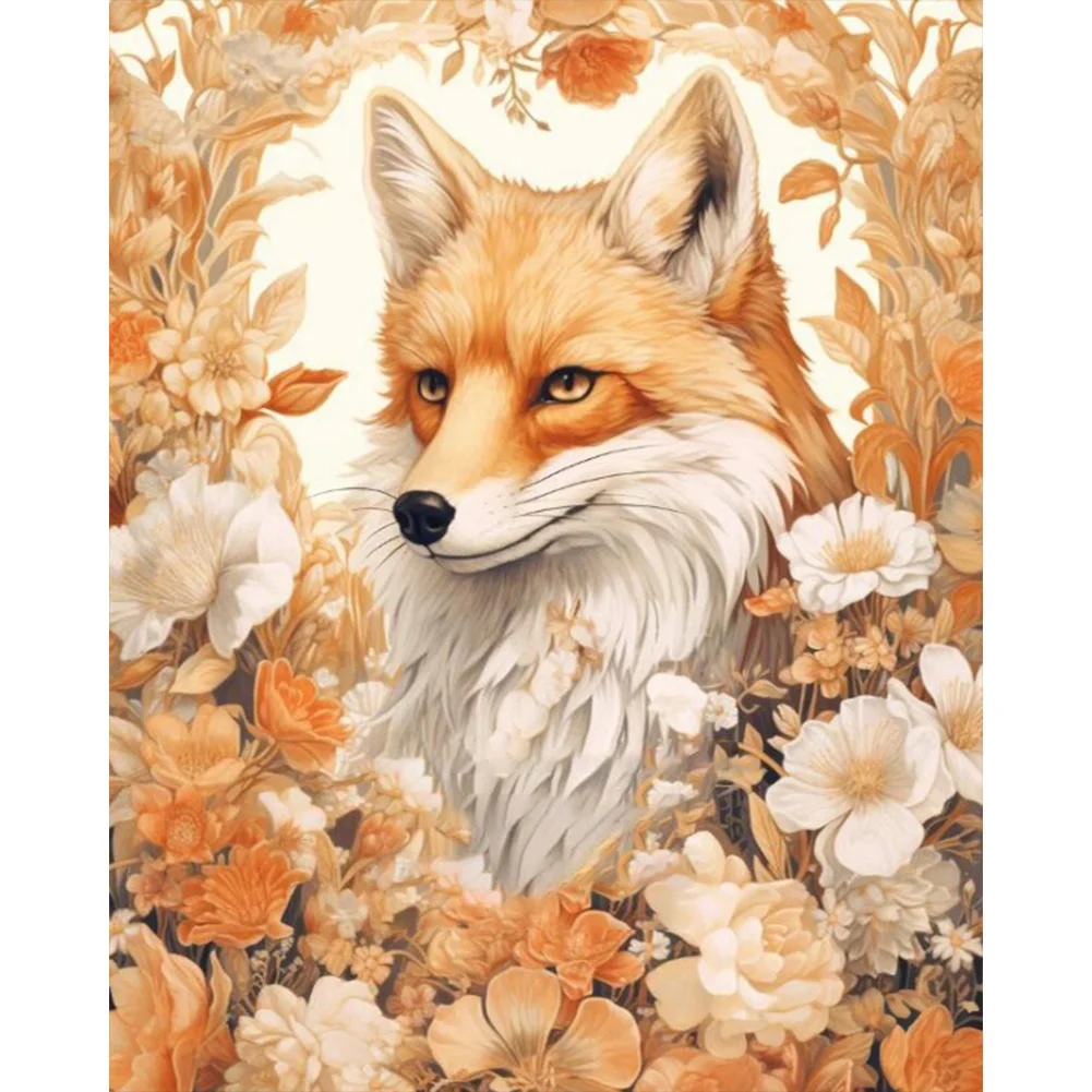 Diamond Painting - Full Round / Square - Fox