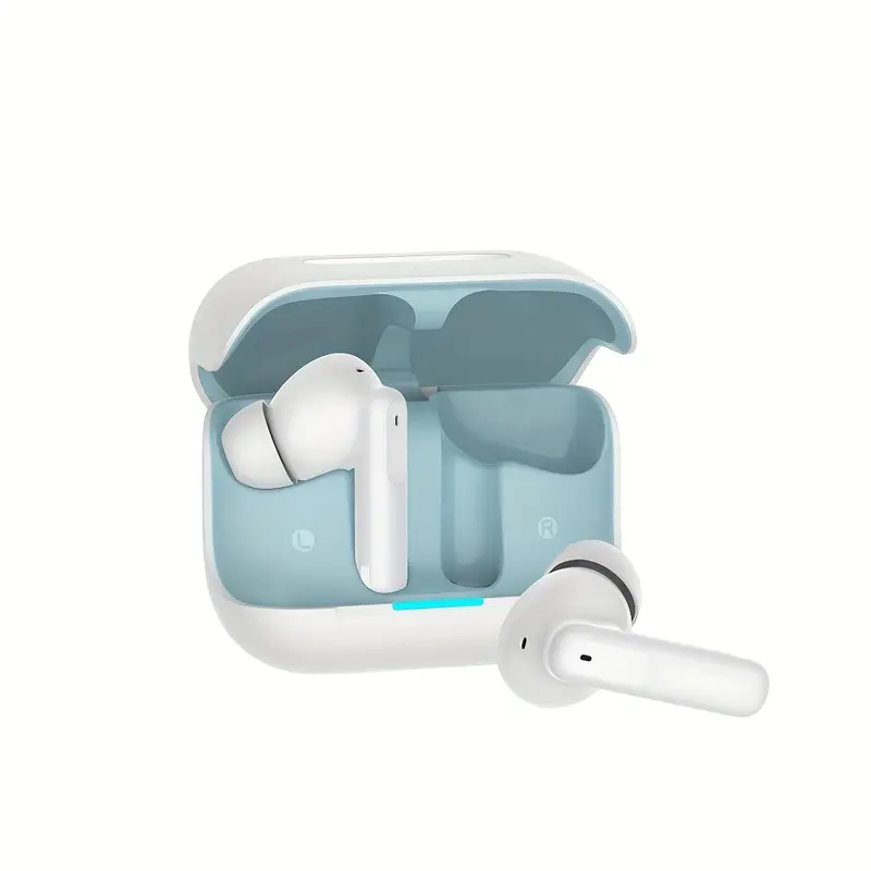 brand new tws active noise cancellation wireless sports earbuds with long touch control type c charging case sleek design for Product details 3