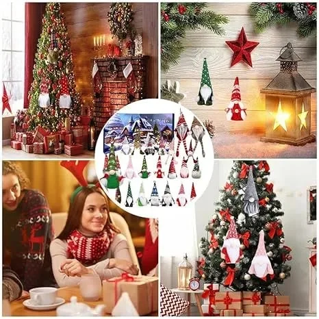 This Week Special Sale 40% OFF🎅2024 Christmas Gnome Advent Calendar