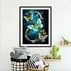 11CT Butterfly-Cross Stitch-40*50cm/15.7x19.7in