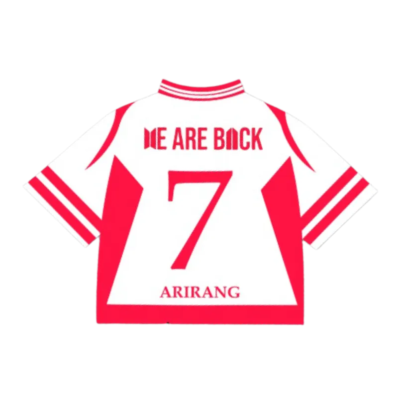 BTS World Tour 2026 Arirang Logo Jersey | 