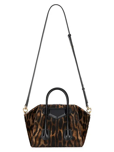  Givenchy Mini Antigona Lock Bag In Leopard Print Haircalf 5 out of 5 Customer Rating