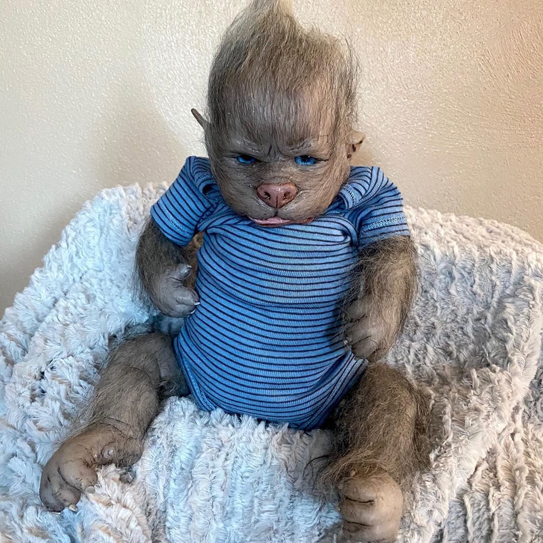 reborn wolf doll