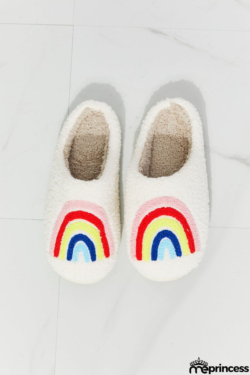 MMShoes Rainbow Plush Slipper