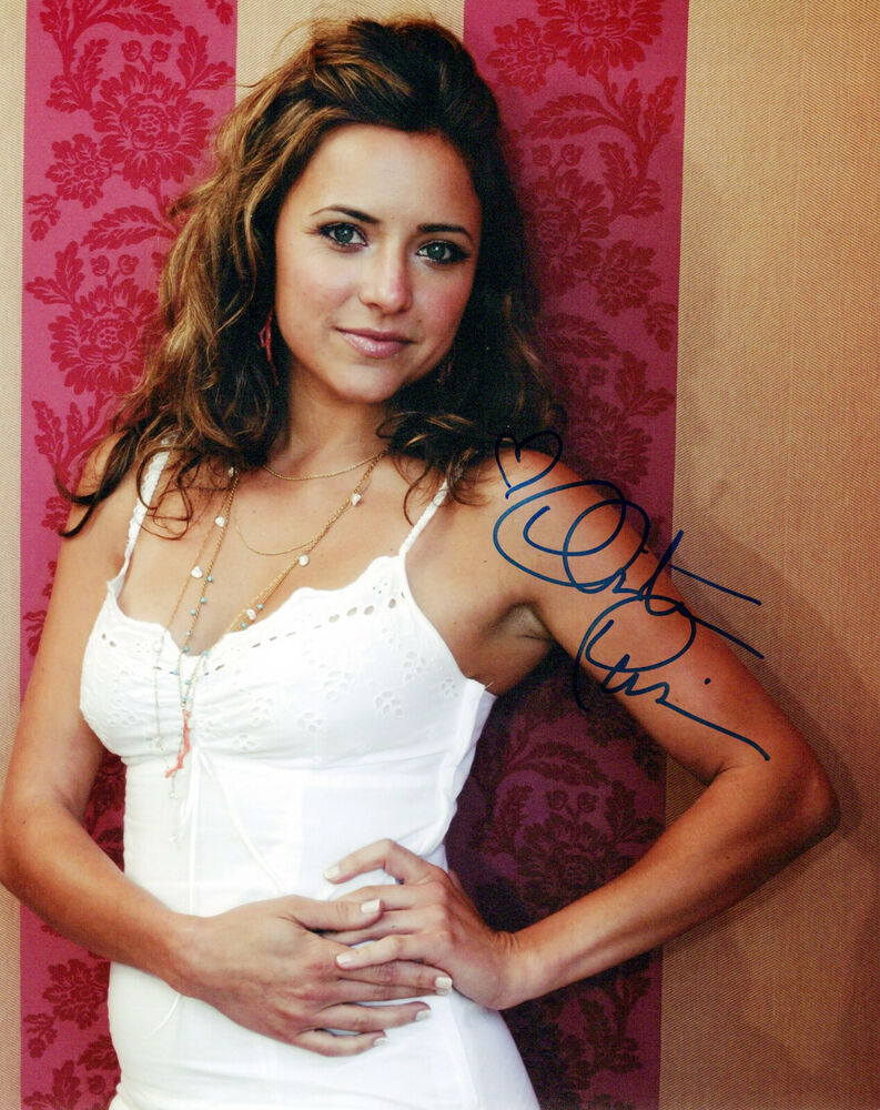 Christine Lakin glamour shot autographed Photo Poster painting signed 8x10 #3 Step By Step