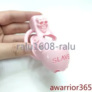 pornhint Pornhint 2023 New Design Pink Delay Cage Slaves Male Chastity Sissy Rings Lock Restraints