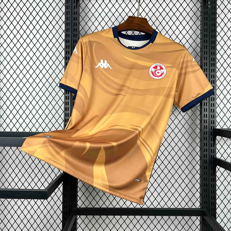 【S~4XL】Tunisia 2025 Africa Cup of Nations Third Football Jersey