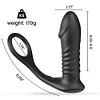 Remote Control Cock Ring Anal Vibrator