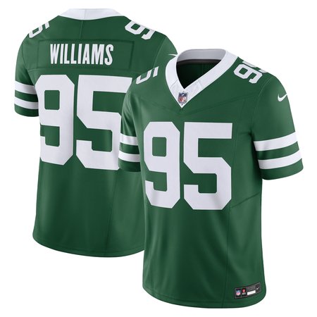 Men's New York Jets Quinnen Williams  Legacy Green Vapor F.U.S.E. Limited Jersey