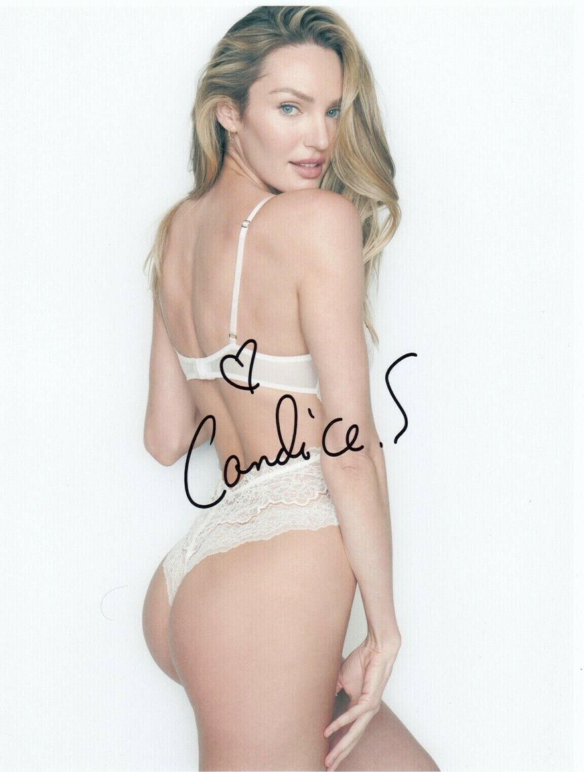 Candice Swanepoel Signed Auto 8 x 10 Photo Poster paintinggraph