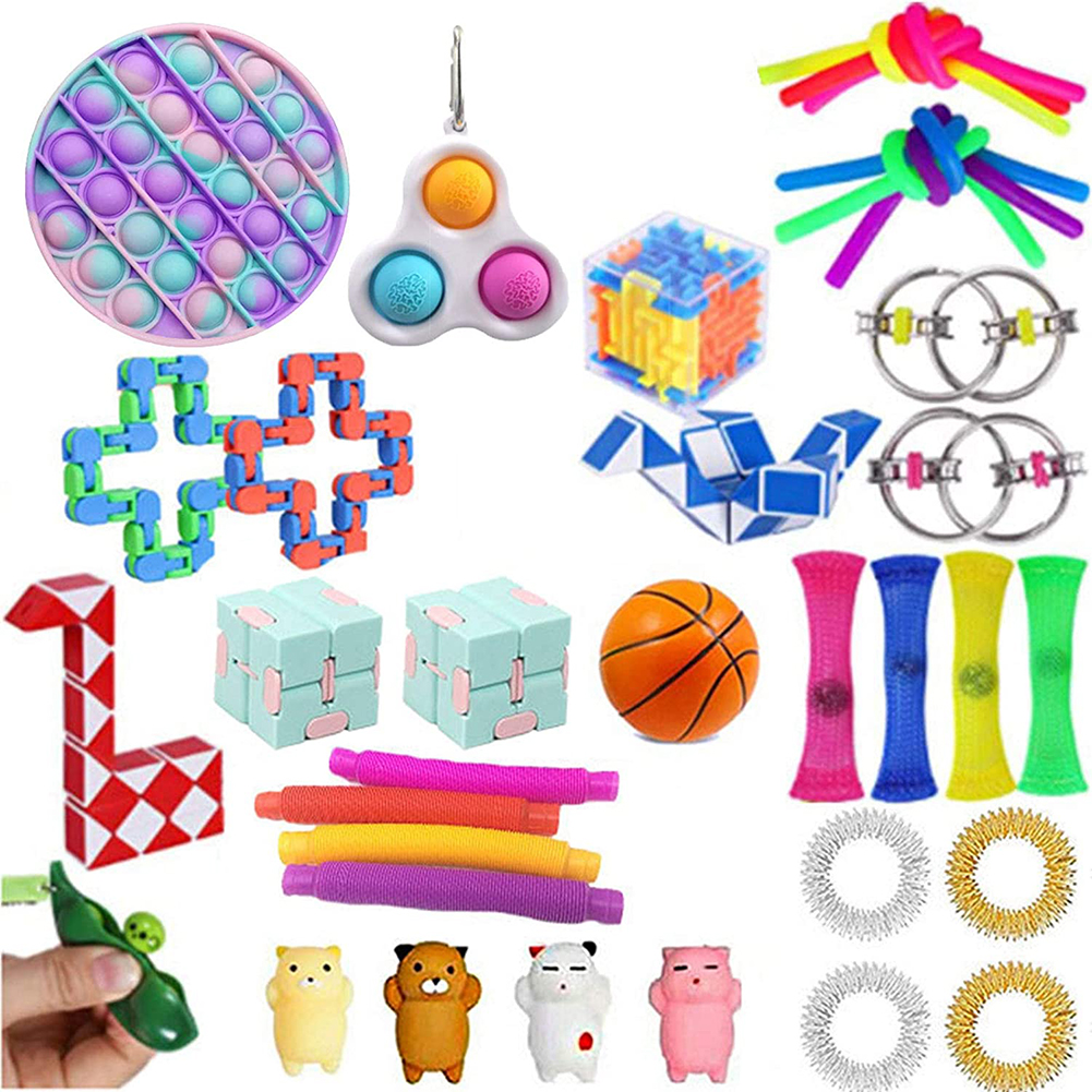 

Bubble Set Fidget Autism Toy Stress Relief Relaxing Sensory Toys, 501 Original