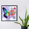 Diamond Painting -DIY Round Drill Butterfly(40*40 CM)