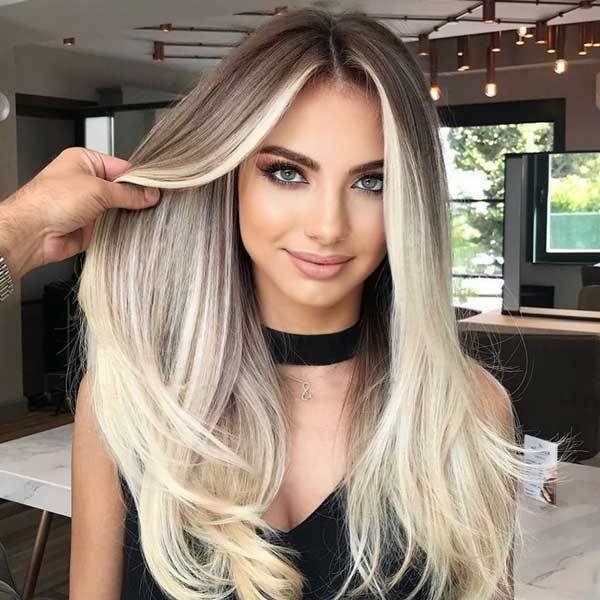 Zaesvini Hair® | 2022 Summer New Long Hair Platinum Wig Zaesvini