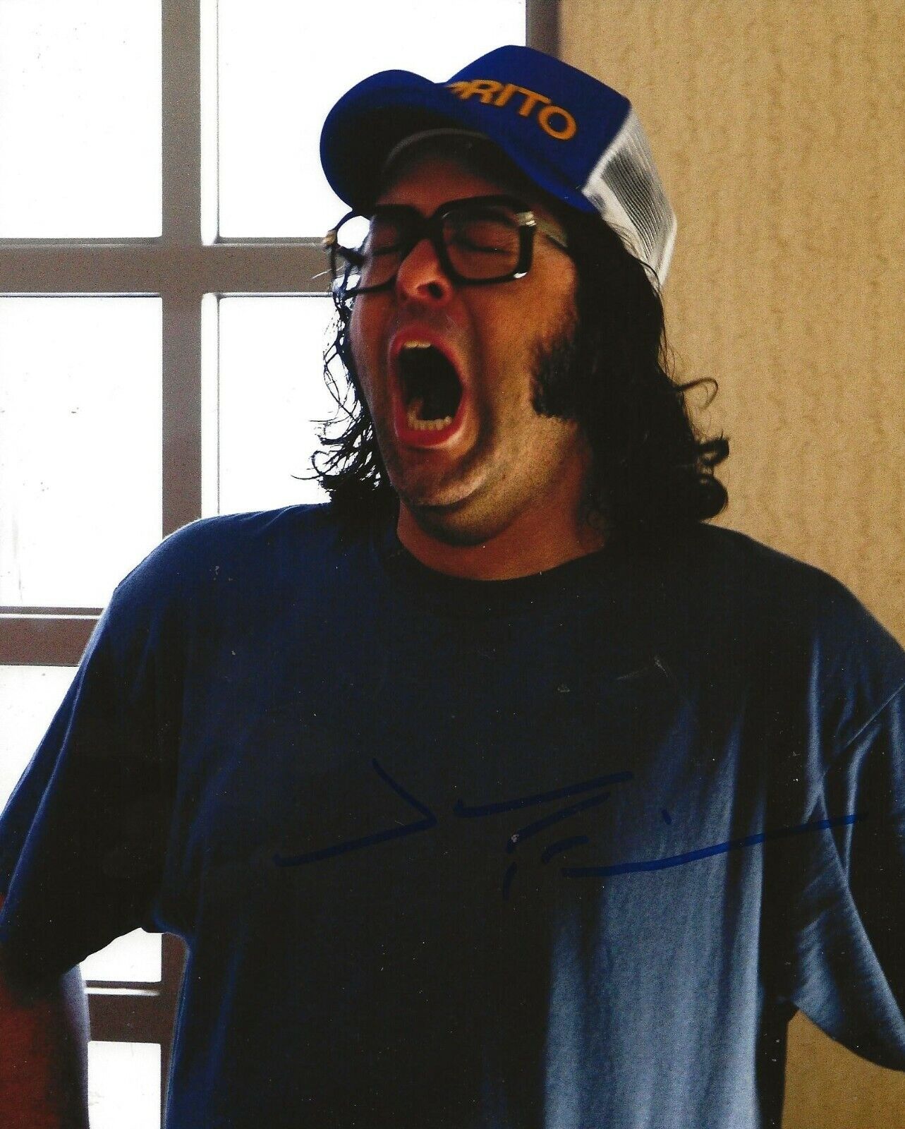 Judah Friedlander signed 30 Rock 8x10 Photo Poster painting autographed Frank Rossitano 2