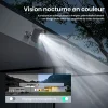Caméra de sécurité sans fil 1080P avec vision nocturne et détection de mouvement