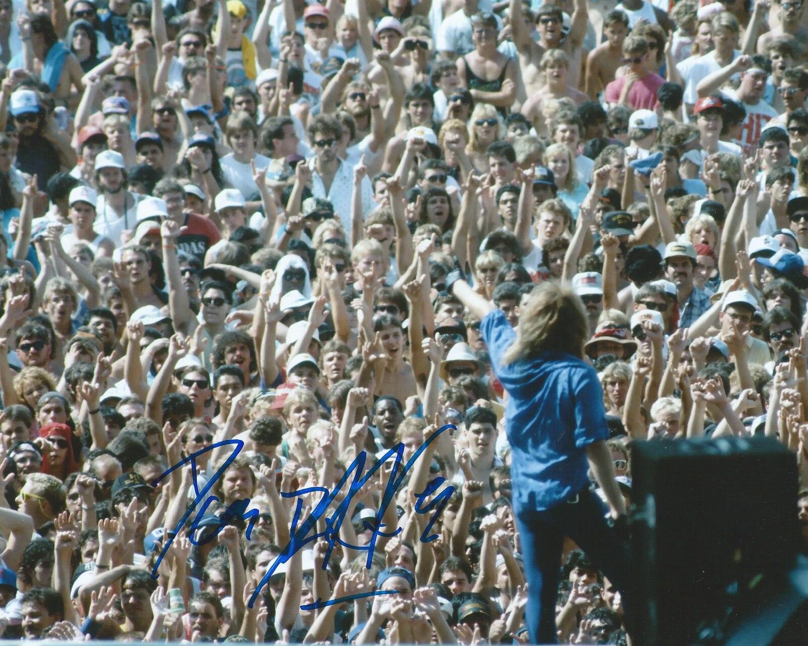 **GFA American Rock Musician *DON DOKKEN* Signed 8x10 Photo Poster painting PROOF AD3 COA**