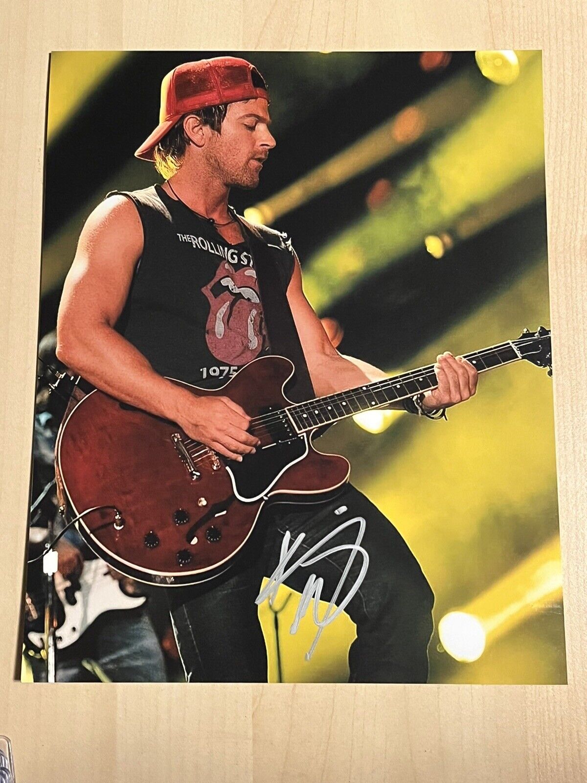 KIP MOORE HAND SIGNED 8x10 Photo Poster painting AUTOGRAPHED HOT COUNTRY SINGER COA