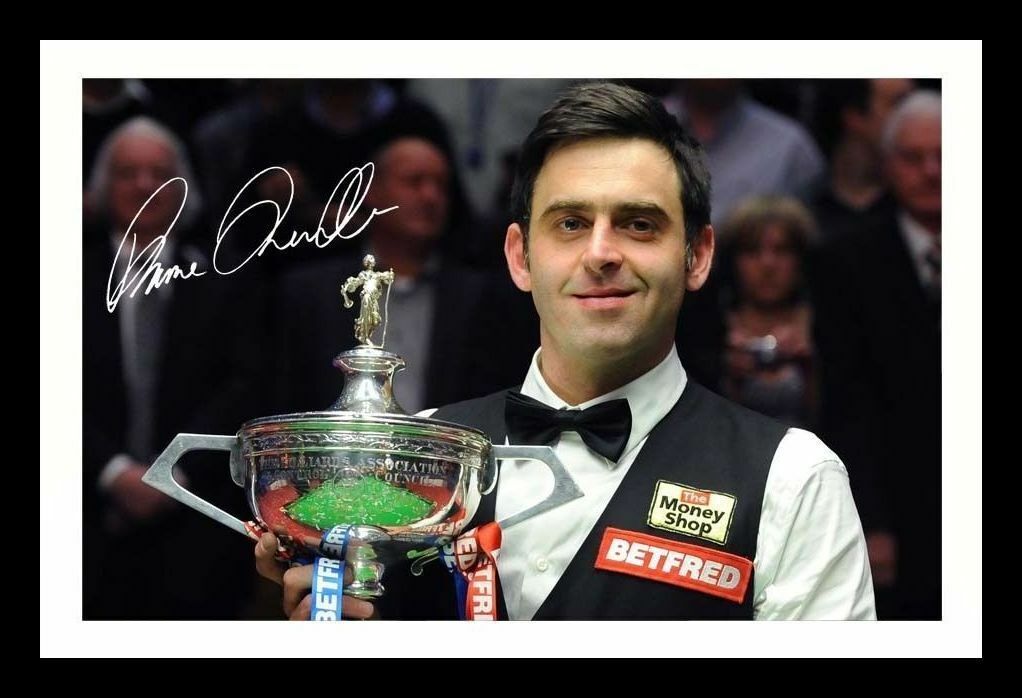 Ronnie O'Sullivan Autograph Signed & Framed Photo Poster painting 3