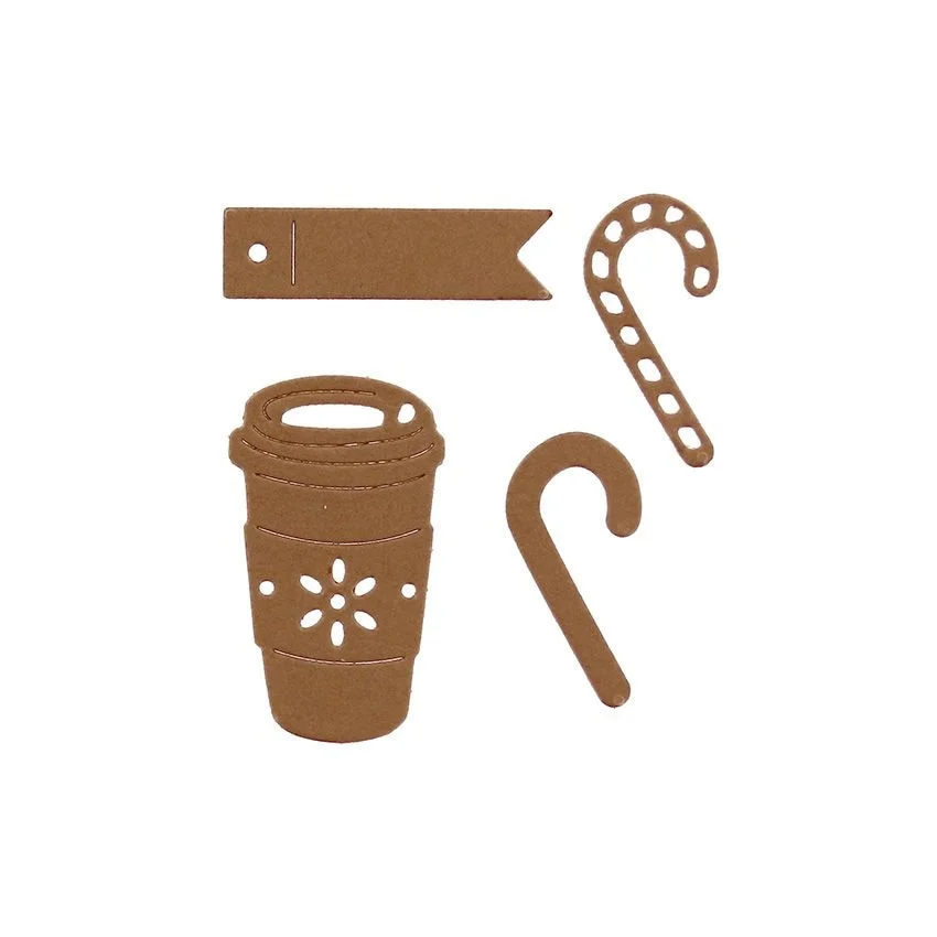 Piggy Craft metal cutting dies cut die mold Christmas card decoration Scrapbook paper craft knife mould blade punch stencils die