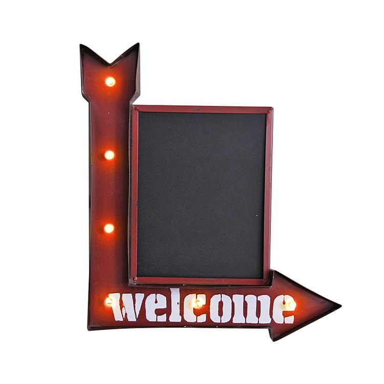 Welcome-LED Signs（14.96*1.97*16.93inch）
