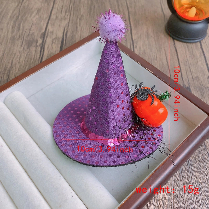 Halloween Funny Pumpkin Spider Skull Synthetic Resin Alloy Party Festival Cosplay Party Accessories Party Supplies