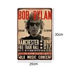Bob Dylan - Panneaux en &eacute;tain m&eacute;tallique(20*30cm/30*40cm) - Musique