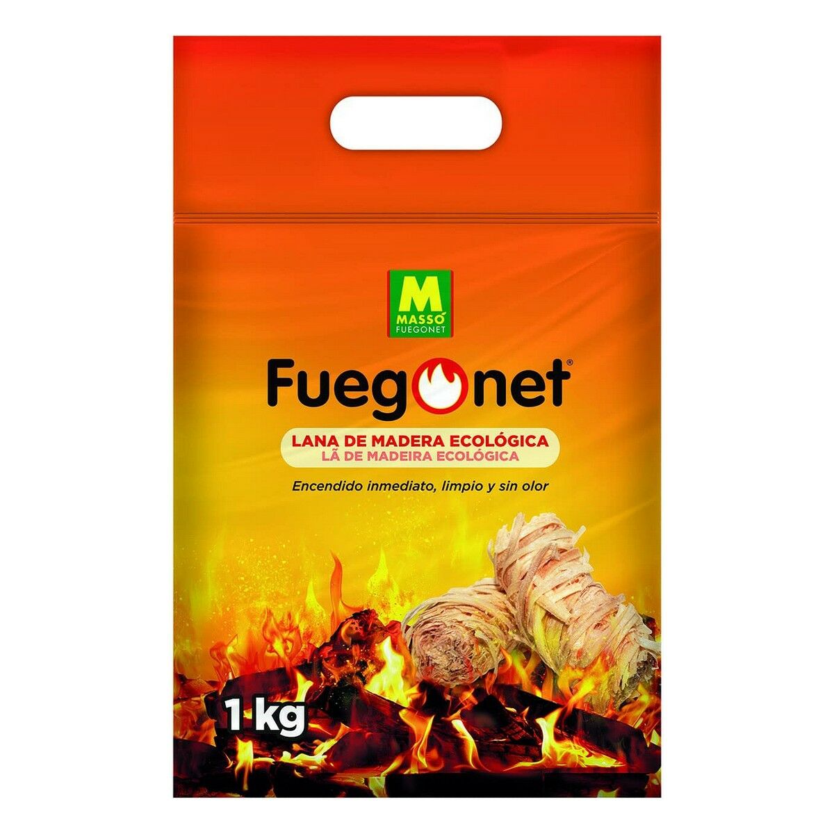 Firelighters Mass&oacute; Wood Wools (1 kg)
