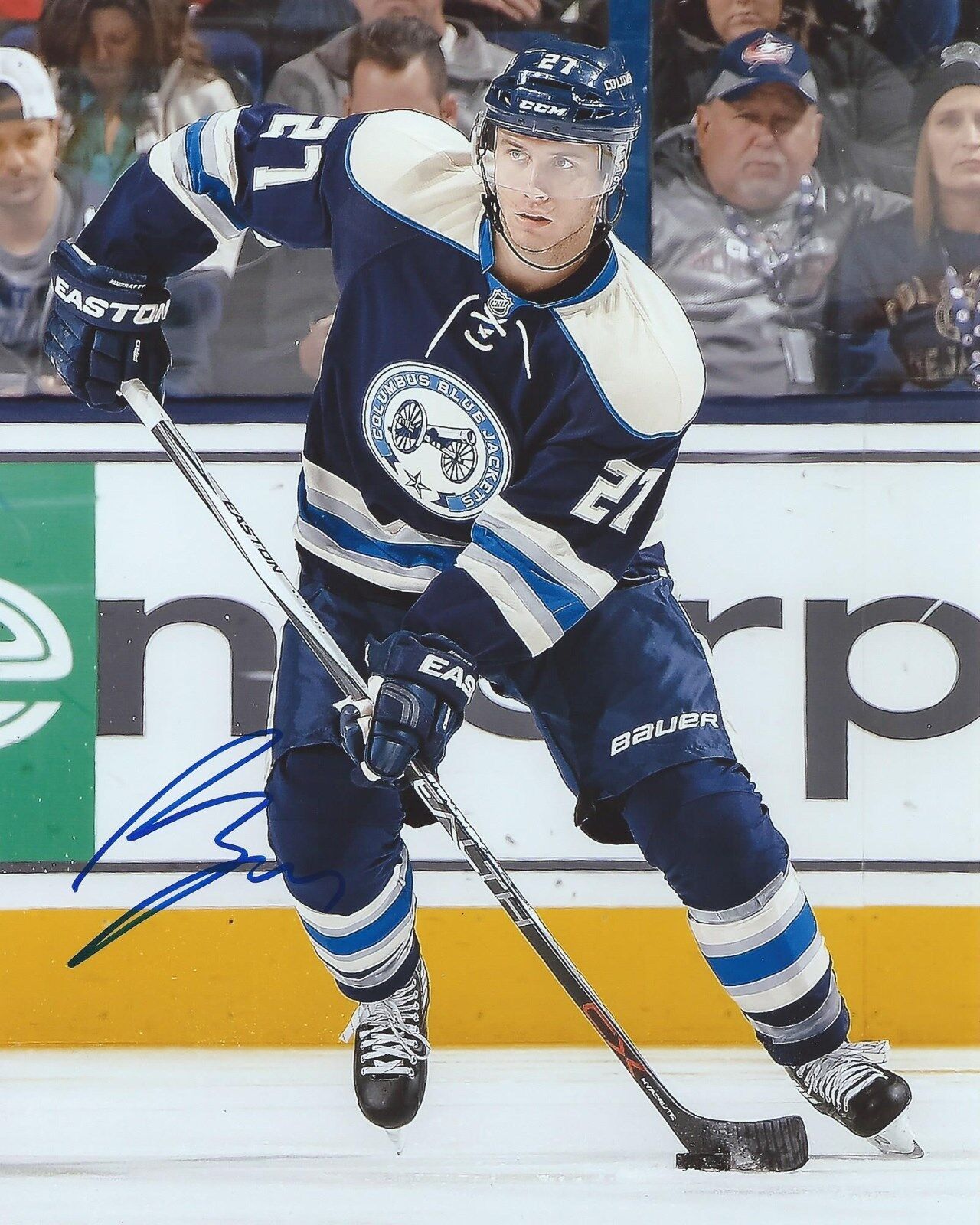 Ryan Murray Signed 8x10 Photo Poster painting Columbus Blue Jackets Autographed COA B