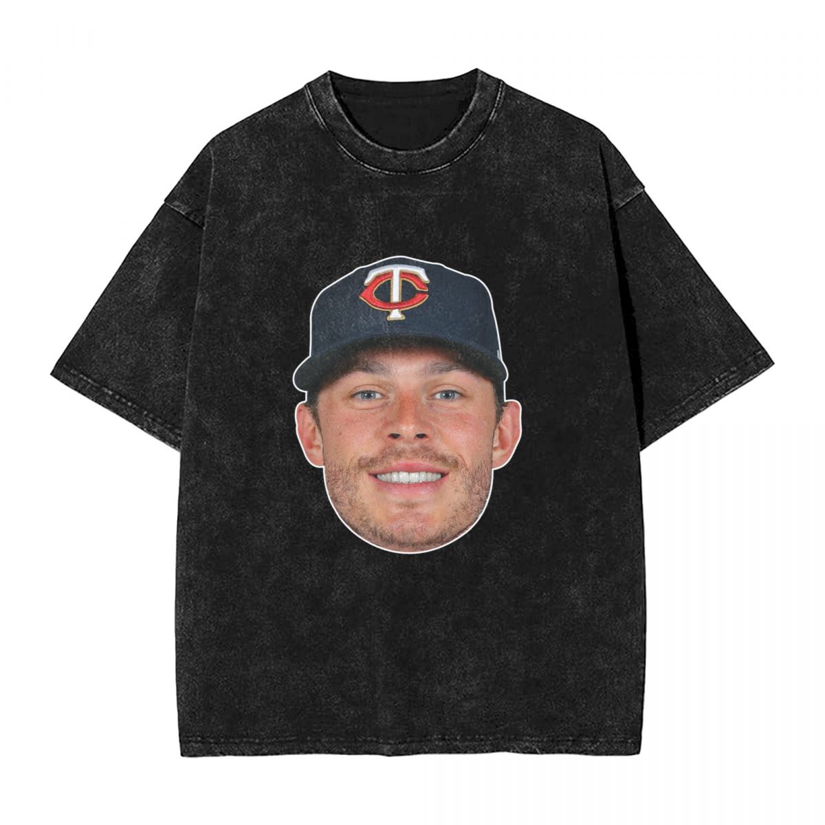 Minnesota Twins Max Kepler Printed Vintage Men's Oversized T-Shirt