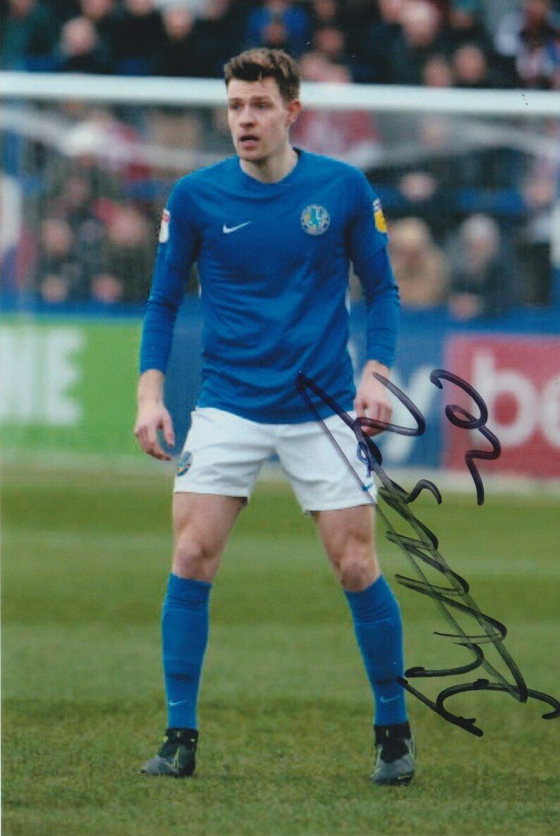 JOE IRONSIDE HAND SIGNED 6X4 Photo Poster painting - MACCLESFIELD TOWN - FOOTBALL AUTOGRAPH 1