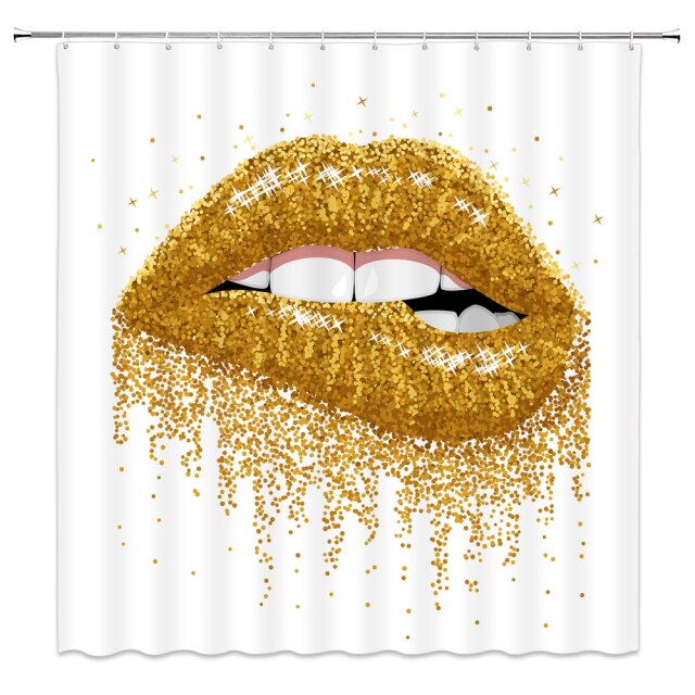 

Shower Curtain – Take Bath Girl Red Lip-180*180cm, 501 Original