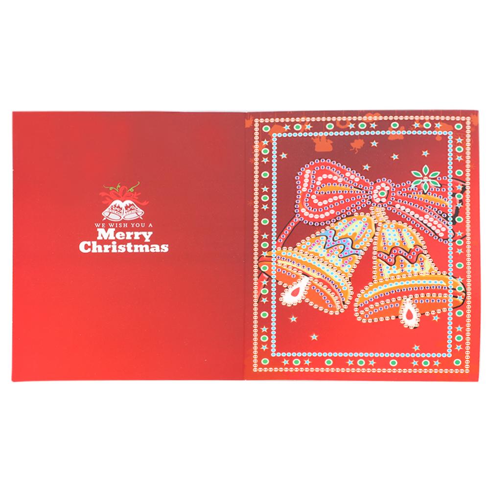 

Christmas Bell-Creative Diamond Greeting Card, 501 Original
