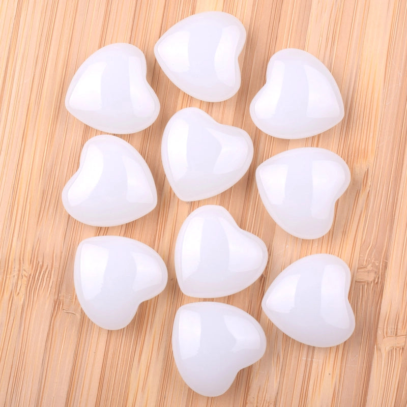 2 Pieces Gemstoen Heart Special Large Favorably 20Mm Pink Crystal Love Amethyst Heart-Shaped Ornaments