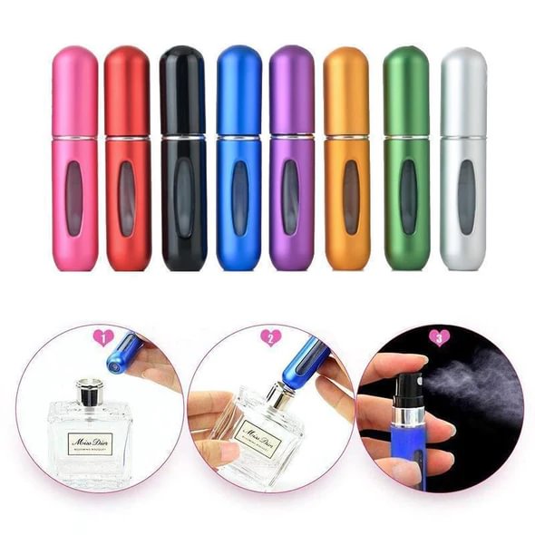 Musedesire™ Refillable Travel Perfume Atomizer