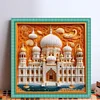 Paper Quilling Taj Mahal-14CT Stamped Cross Stitch 40*40cm/15.75*15.75in tapestrymarket