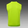 2025/2026 Real Madrid Pre-Match Training Grass Green Vest+Shorts Football1:1 Thai Quality