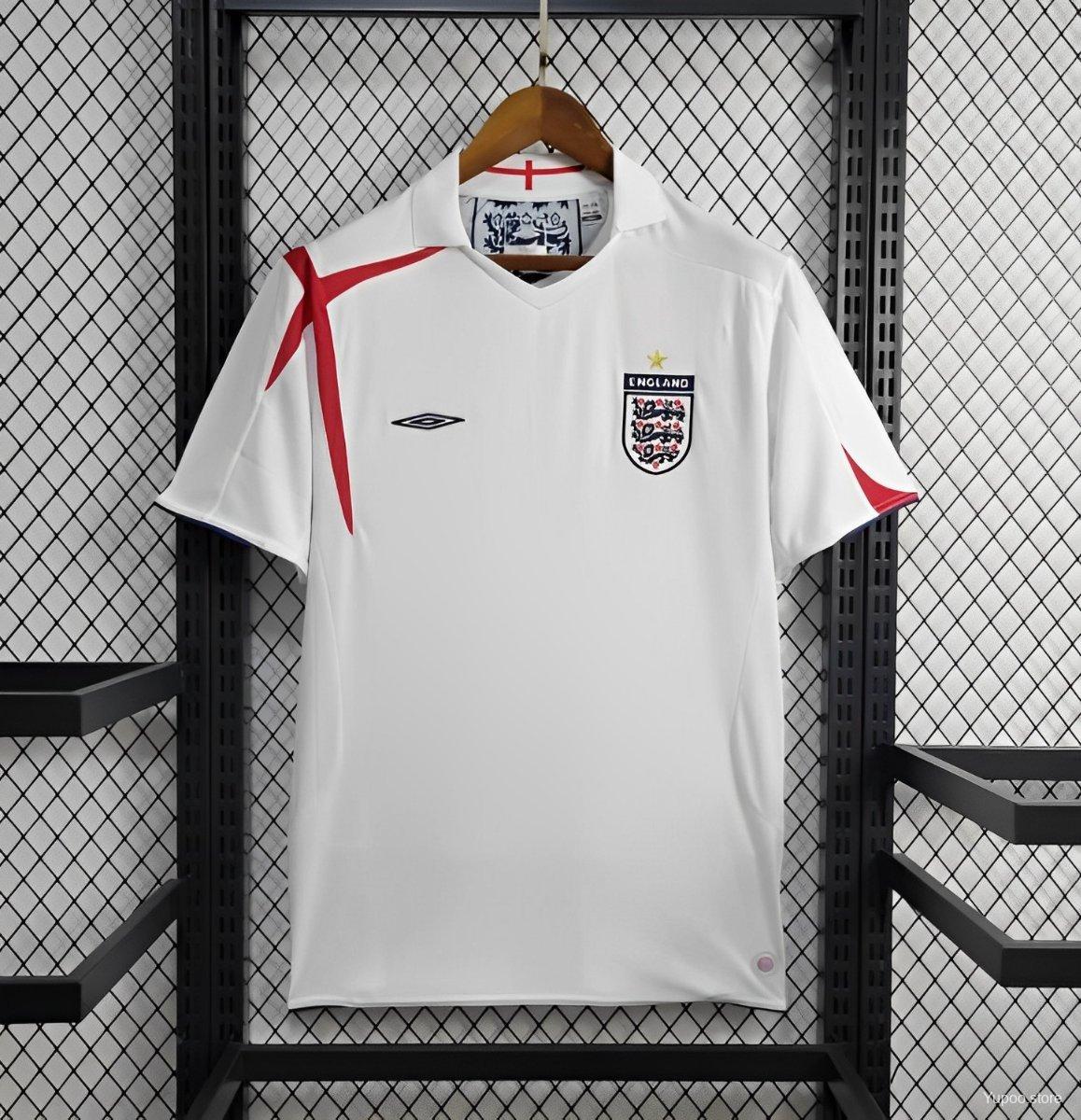 Retro England 2006 Home Stadium Jersey