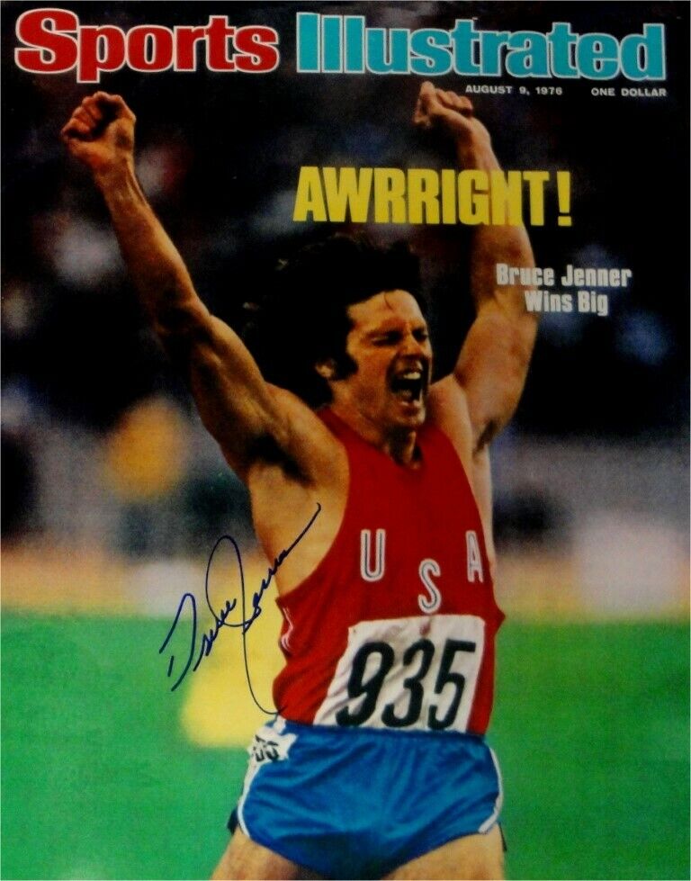 Bruce Jenner Signed Autograph 16x20 Photo Poster painting Olympic Gold Medal Kardashians Caitlyn