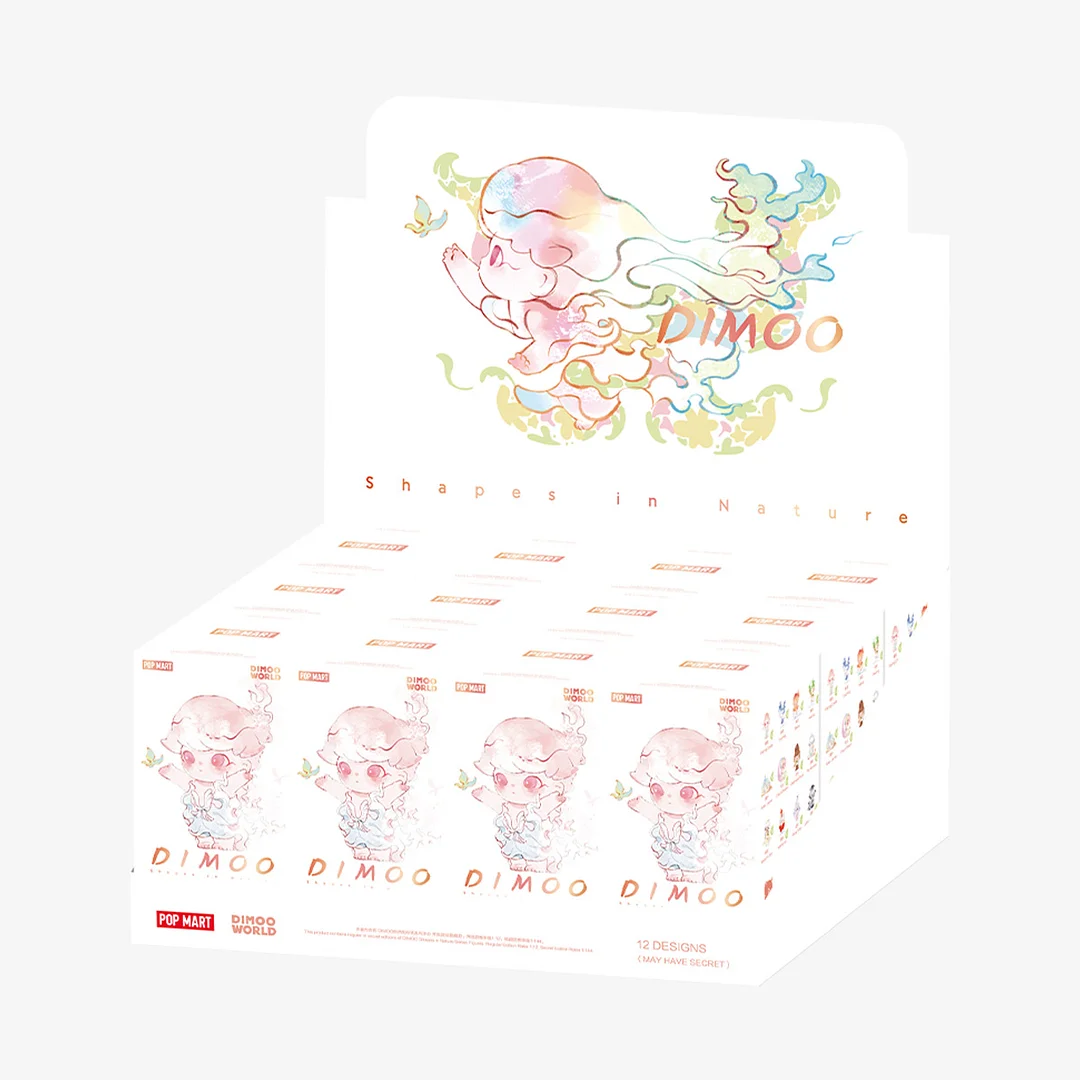 POPMART DIMOO Shapes in Nature Series Figures