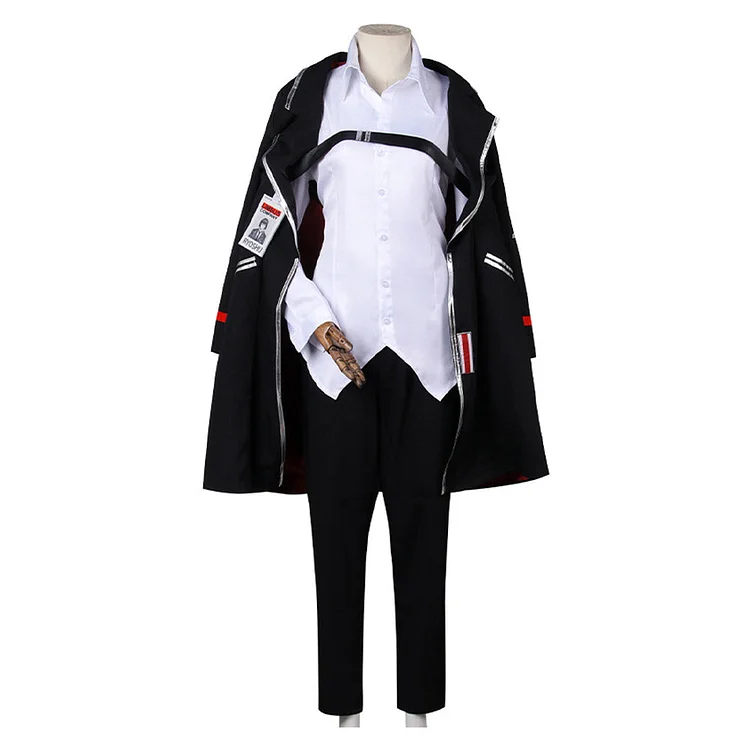 Limbus Company Ryoshu Black Set Outfits Cosplay Costume Halloween Carnival Suit