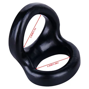 Silicone Double Lock Sperm Ring Tpe Double Ring Bundle Sperm Ring Double Ring Egg Ring Penis Ring