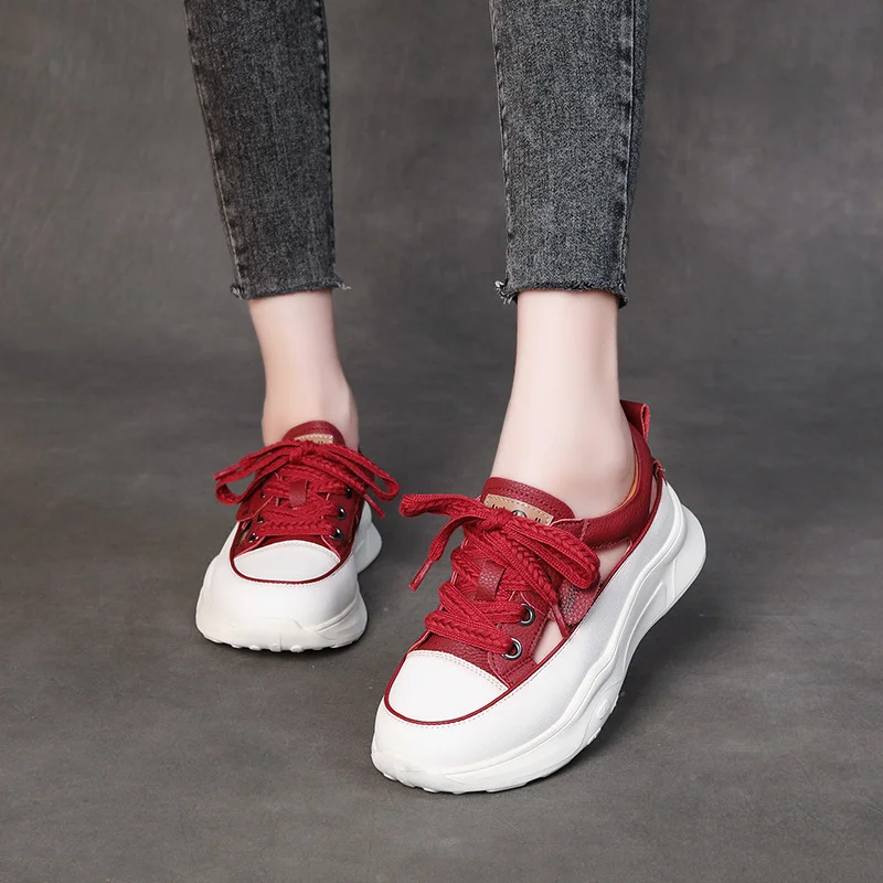 Yyvonne Lightweight Sports Sandals Summer New Cow Skin Candy Color With Breathable Comfortable Running Casual Women's Shoes