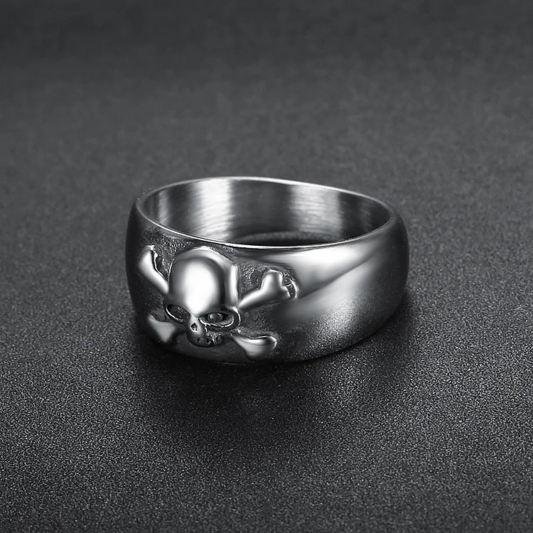 Small Skull Skeleton Ring