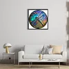 4pcs Diamond Painting -DIY Round Drill Stained Glass Animal