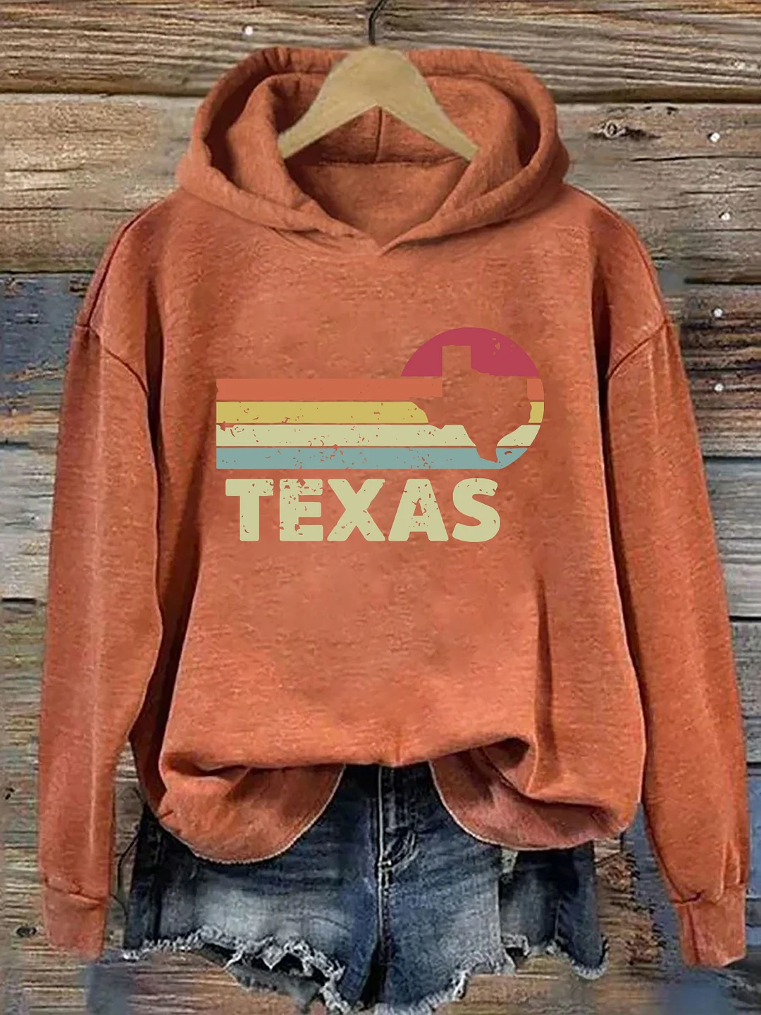 Texas Map Hoodie