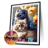 Cats Nature-Full Round Diamond Painting 30*40CM